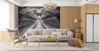Geometric Transit Perspective Wall Mural