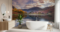Serene Highland Reflections Wall Mural