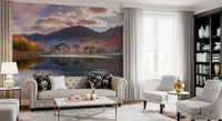 Serene Highland Reflections Wall Mural