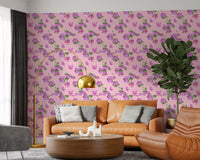 Blossom Bloom Soft Floral Pattern Wallpaper⁠