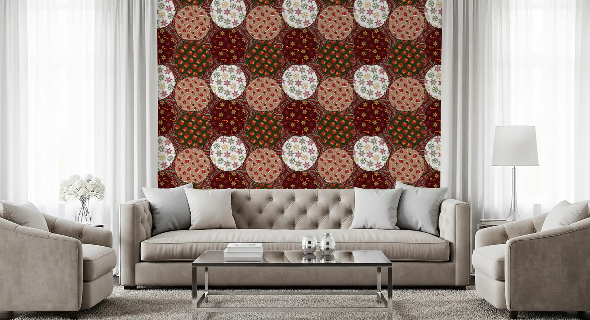 Winter Solstice Medallions Wallpaper⁠