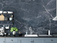 Elegant marble-pattern wall mural design
