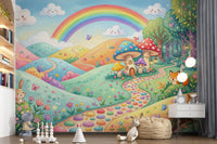 Enchanted Meadow Wildlife Wonderland Wall Mural
