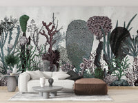 Flowers & Plant Wallpaper Mural

