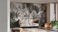 Jungle shooter mural for walls
