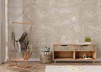 Timeless beige space battle wallpaper
