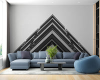 3D Building Wallpaper Mural - Giffywalls