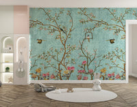 3D Vintage Chinoiseries Wallpaper Murals - Giffywalls