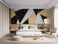 Contemporary geometric wallpaper for walls
