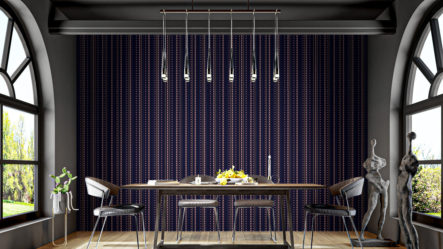 Trendy starry wallpaper for modern spaces