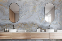 Marble Finish Wallpaper Mural - Giffywalls