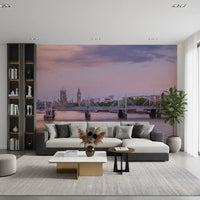 Thames Sunset Skyline Wall Mural