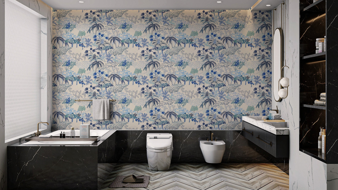 Florentine-inspired wallpaper for stylish interiors

