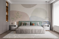 contemporary abstraction wallpaper mural - Giffywalls