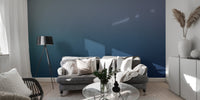 Deep Blue Ombre Textured Wall Mural - Giffywalls