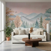 Whimsical Woodland Forest Path Wall Mural