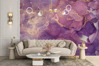 Modern abstract colorful marble wall decor
