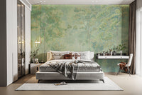 Detailed forest mural for nature lovers
