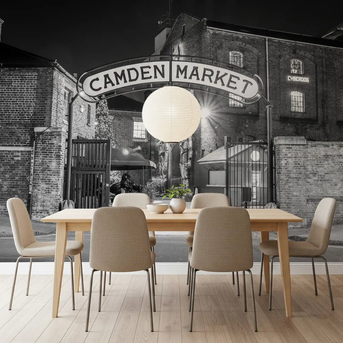 Iconic London Camden Market Archway Wall Mural