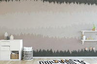 Shaded Timber Illusion Wall Mural - Giffywalls