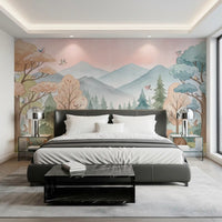 Whimsical Woodland Forest Path Wall Mural