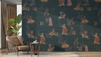 Mughal jungle tales wall mural

