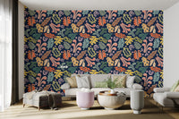 Sophisticated Jazz Harmony Wallpaper Design
