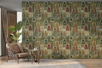 Heritage style maharani wall covering

