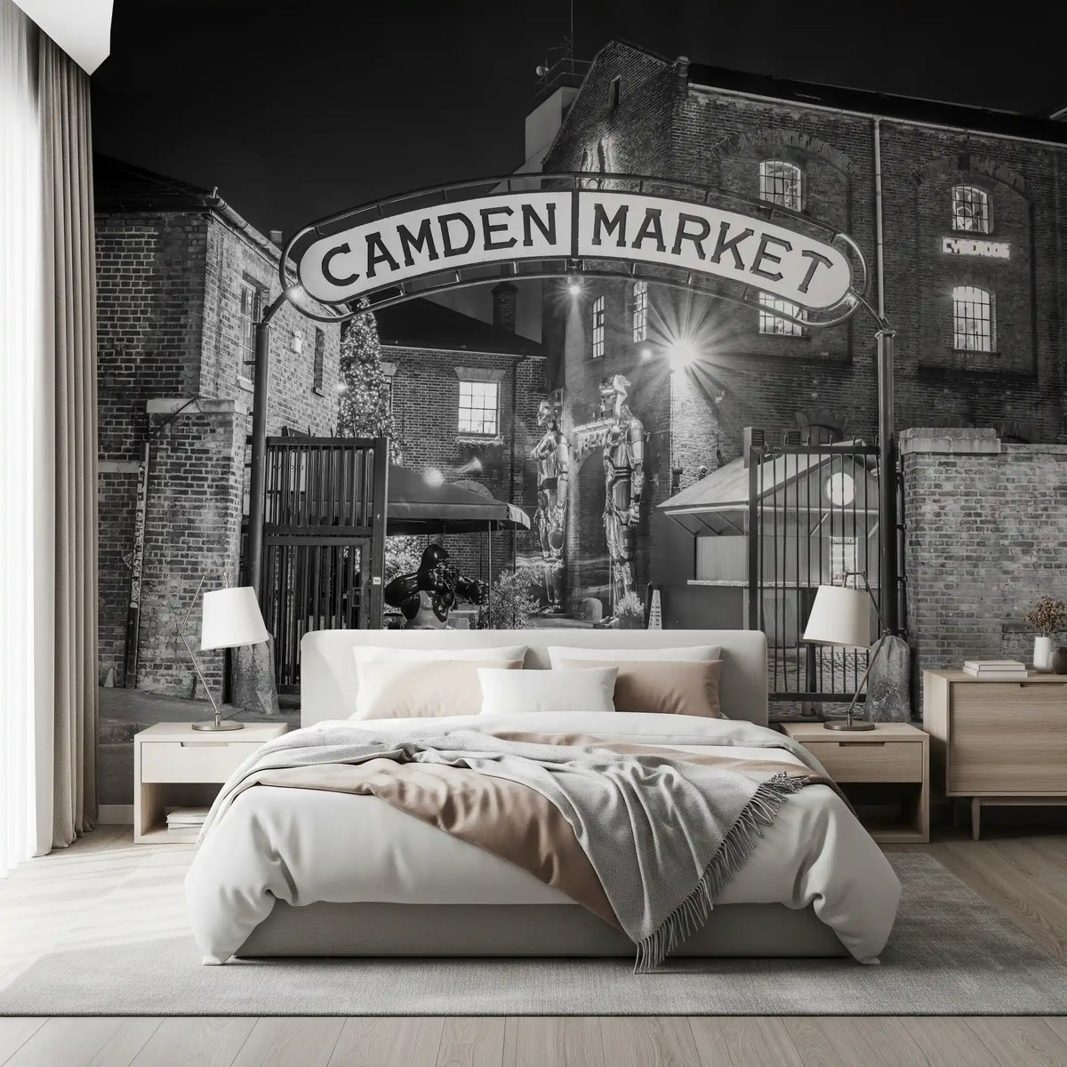 Iconic London Camden Market Archway Wall Mural