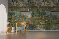 Timeless royal garden wall design

