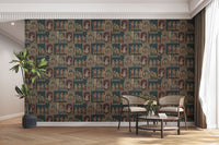 Folk style Indian women wall print

