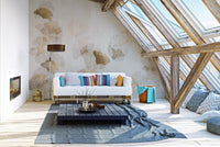 Elegant Ginkgo Leaf Wallpaper in Gold
