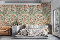 Floral Vintage Symphony peel and stick wallpaper