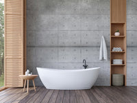 Modern concrete wall mural for decor
