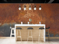 Rustic Effect Metal Mural - Giffywalls