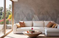 Palm leaves with gray color wallpaper - Giffywalls