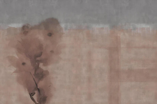 Watercolour Red Paint Effect Peel & Stick Wallpaper