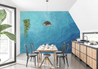 Blue Watercolor Abstract Design Wallpaper - Giffywalls