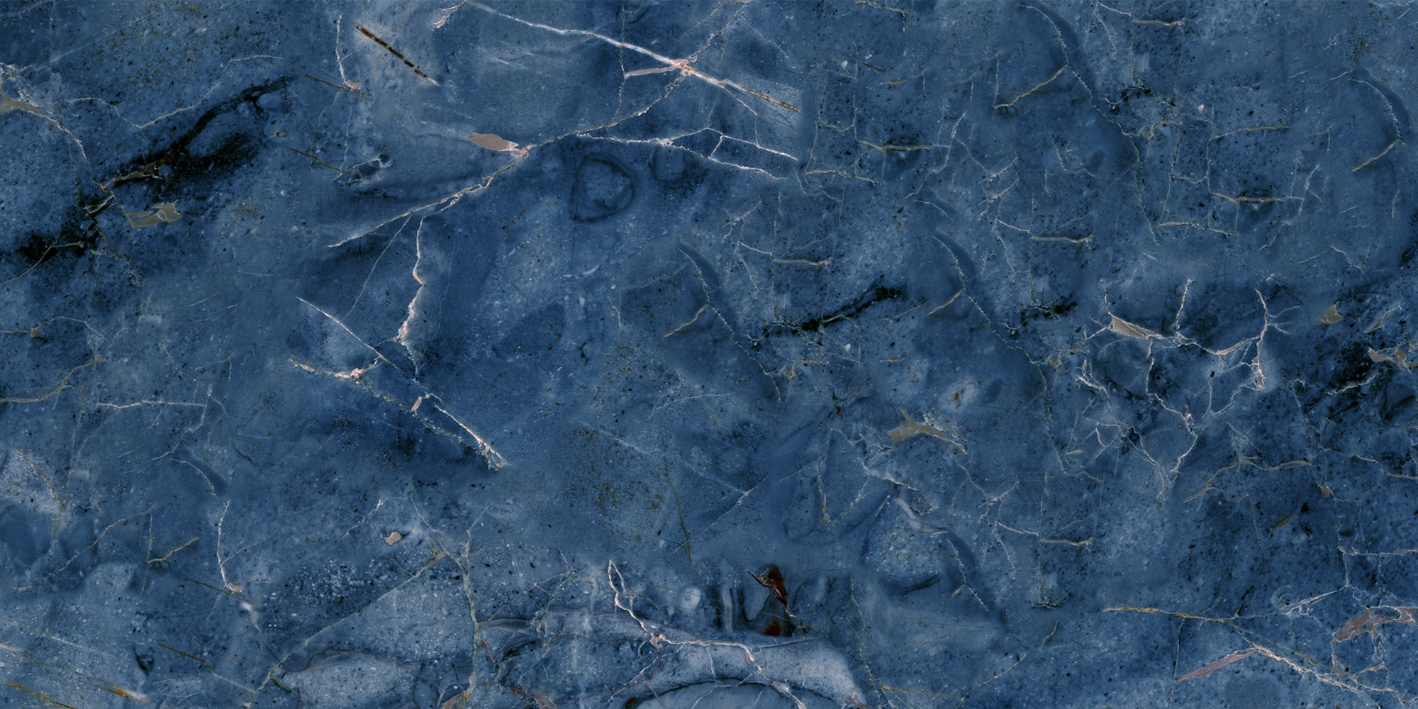 Blue Marble Textured Background Wallpaper Mural
