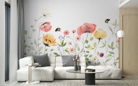 Watercolor Wildflower Wallpaper - Giffywalls