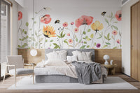 Watercolor Wildflower Wallpaper - Giffywalls