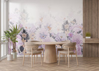 Delicate watercolor wallpaper for elegant walls.