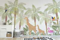 Safari Wild Animals Wallpaper Murals - Giffywalls