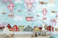 Hot Air Balloons Wallpaper Murals - Giffywalls