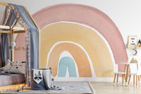 Watercolor Rainbow Colorful Wallpaper Murals - Giffywalls