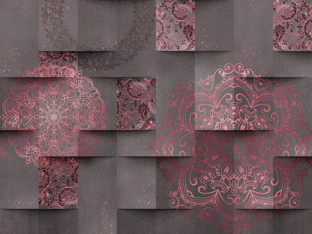 Abstract Odyssey Wall Elegance Mural