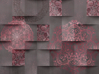 Abstract Odyssey Wall Elegance Mural