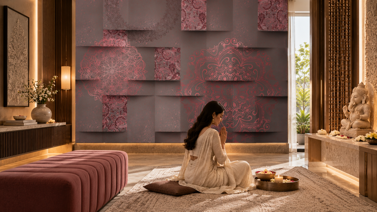Abstract Odyssey Wall Elegance Mural