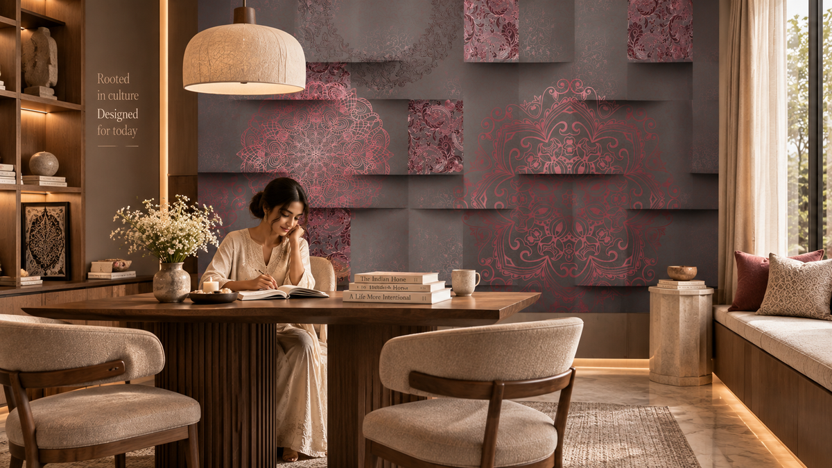 Abstract Odyssey Wall Elegance Mural