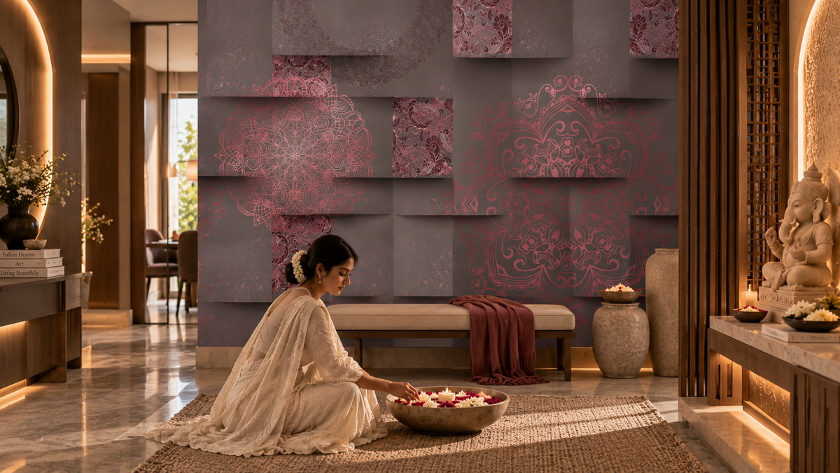 Abstract Odyssey Wall Elegance Mural